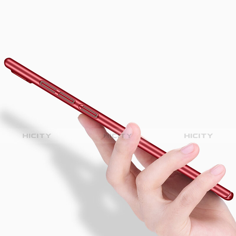 Huawei Honor View 10用ハードケース プラスチック 質感もマット ファーウェイ レッド