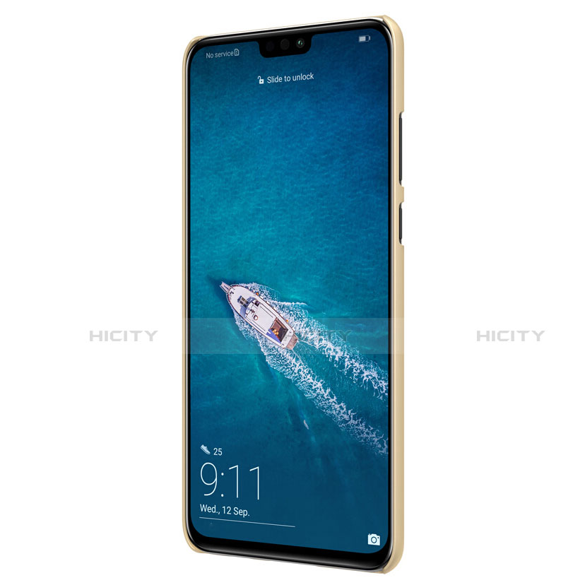 Huawei Honor View 10 Lite用ハードケース プラスチック 質感もマット ファーウェイ ゴールド