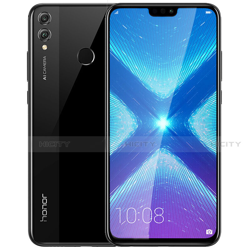 Huawei Honor View 10 Lite用強化ガラス フル液晶保護フィルム F02 ファーウェイ ブラック