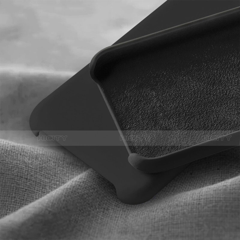 Huawei Honor View 20用360度 フルカバー極薄ソフトケース シリコンケース 耐衝撃 全面保護 バンパー C03 ファーウェイ ブラック