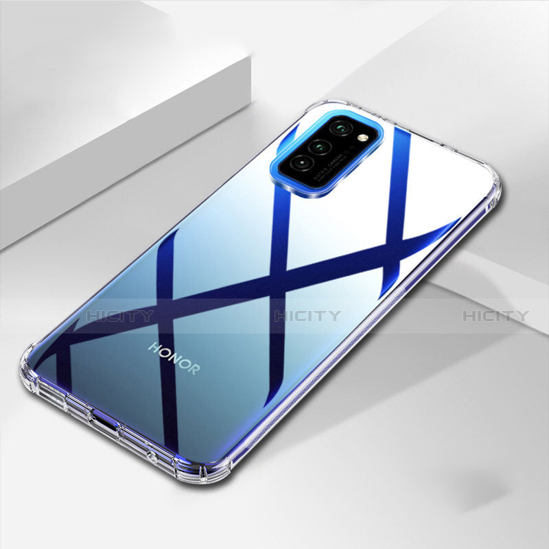 Huawei Honor View 30 Pro 5G用極薄ソフトケース シリコンケース 耐衝撃 全面保護 クリア透明 K02 ファーウェイ クリア