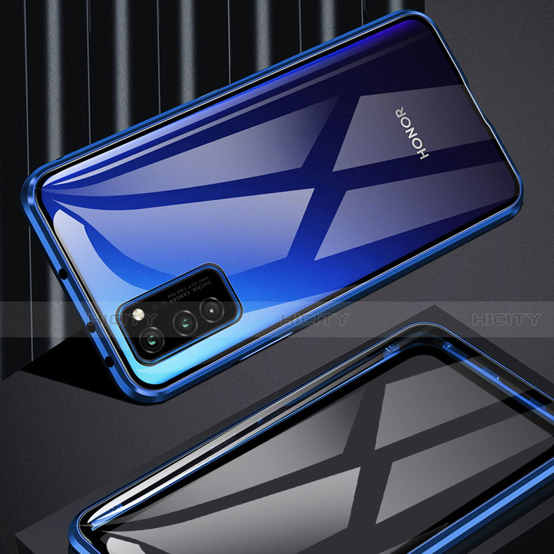 Huawei Honor View 30 Pro 5G用ケース 高級感 手触り良い アルミメタル 製の金属製 360度 フルカバーバンパー 鏡面 カバー M01 ファーウェイ 