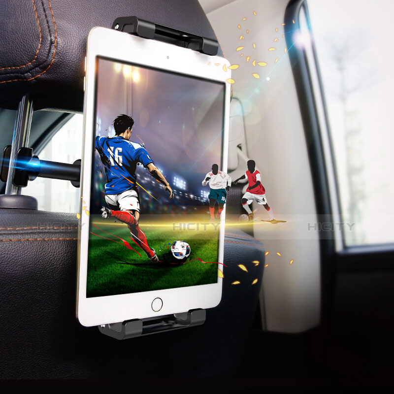 Huawei Honor WaterPlay 10.1 HDN-W09用スタンドタイプのタブレット 後席スロット取付型 フレキシブル仕様 B01 ファーウェイ ブラック
