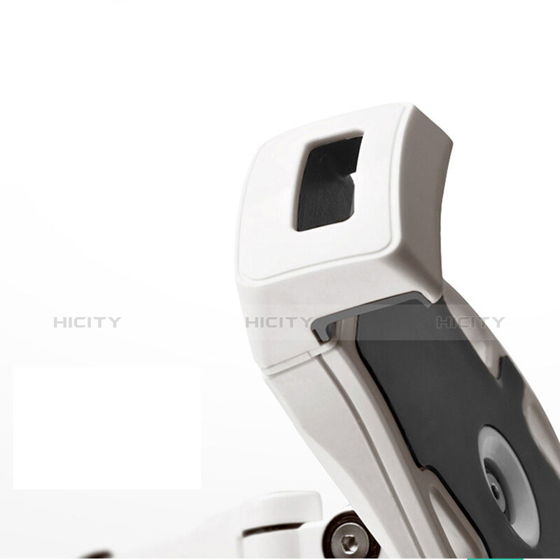 Huawei Honor WaterPlay 10.1 HDN-W09用スタンドタイプのタブレット クリップ式 フレキシブル仕様 H07 ファーウェイ ホワイト