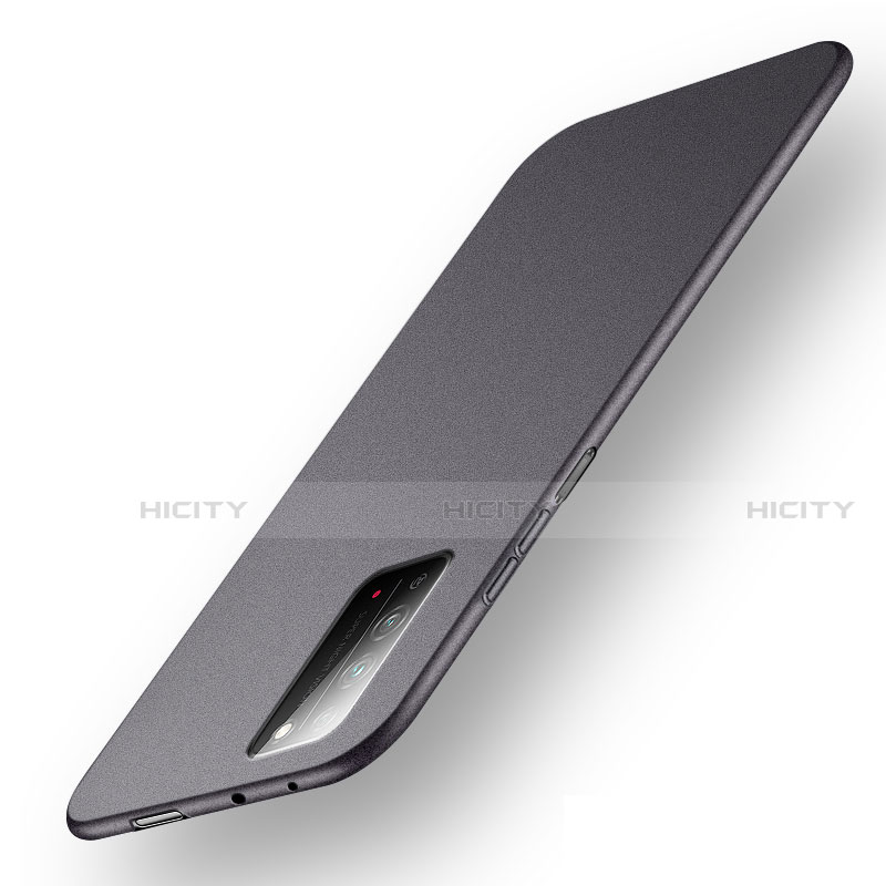 Huawei Honor X10 5G用ハードケース プラスチック 質感もマット カバー P05 ファーウェイ グレー