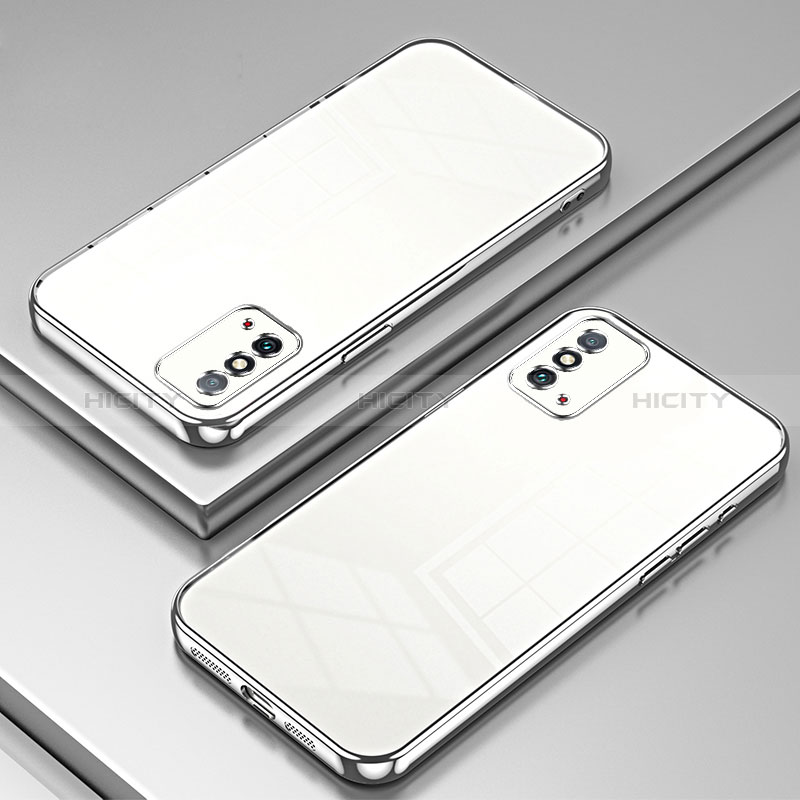 Huawei Honor X10 Max 5G用極薄ソフトケース シリコンケース 耐衝撃 全面保護 クリア透明 SY1 ファーウェイ 