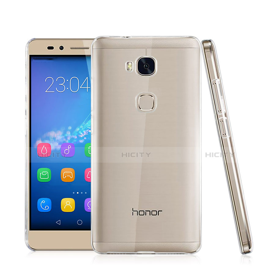 Huawei Honor X5用ハードカバー クリスタル クリア透明 ファーウェイ クリア