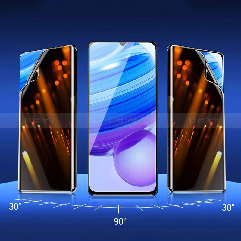 Huawei Honor X6 5G用反スパイ 強化ガラス 液晶保護フィルム S03 ファーウェイ クリア