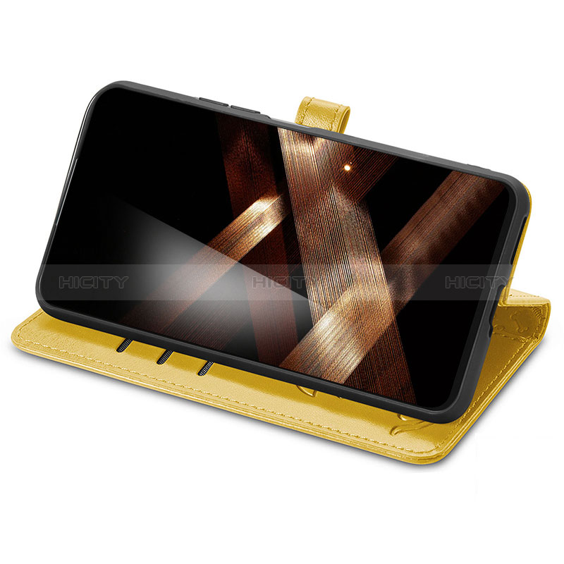 Huawei Honor X6a用手帳型 レザーケース スタンド パターン カバー S03D ファーウェイ 