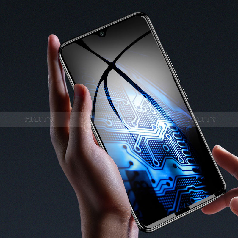 Huawei Honor X6a用強化ガラス フル液晶保護フィルム F06 ファーウェイ ブラック