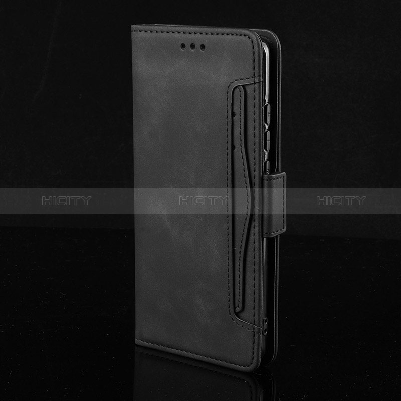 Huawei Honor X7a用手帳型 レザーケース スタンド カバー BY6 ファーウェイ ブラック