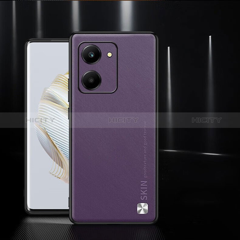 Huawei Honor X7a用ケース 高級感 手触り良いレザー柄 S01 ファーウェイ 