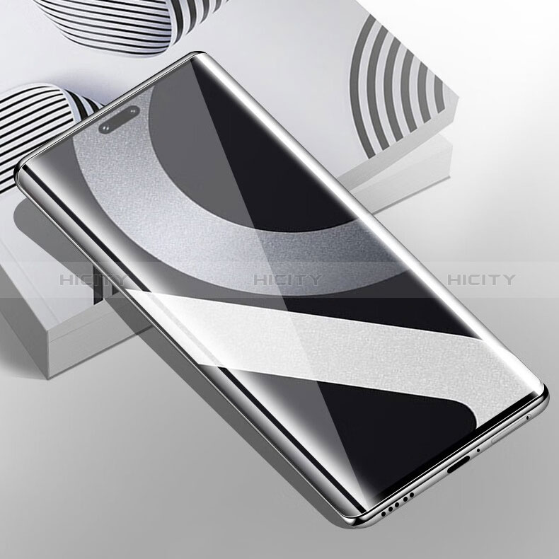 Huawei Honor X8b用強化ガラス フル液晶保護フィルム F03 ファーウェイ ブラック