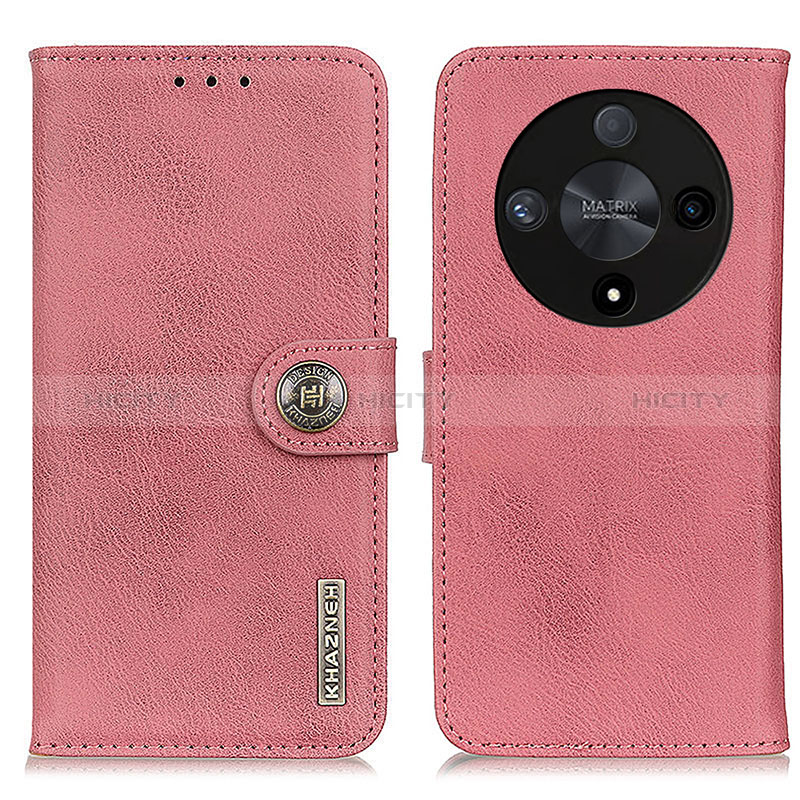 Huawei Honor X9b 5G用手帳型 レザーケース スタンド カバー K02Z ファーウェイ ピンク