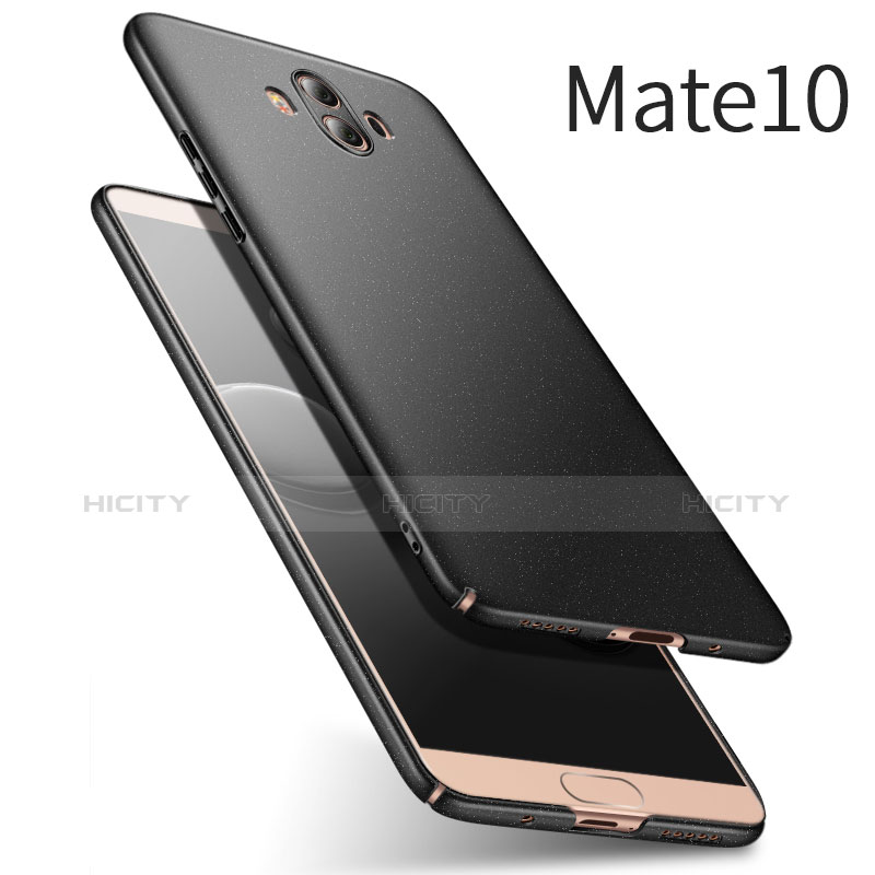 Huawei Mate 10用ハードケース プラスチック 質感もマット ファーウェイ ブラック