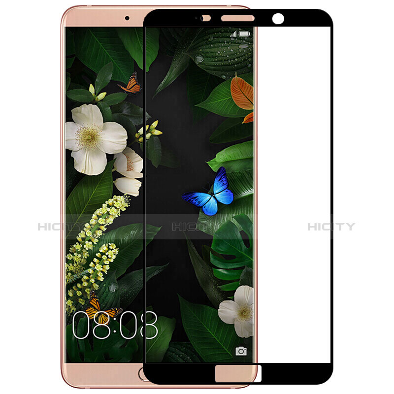 Huawei Mate 10用強化ガラス フル液晶保護フィルム F03 ファーウェイ ブラック