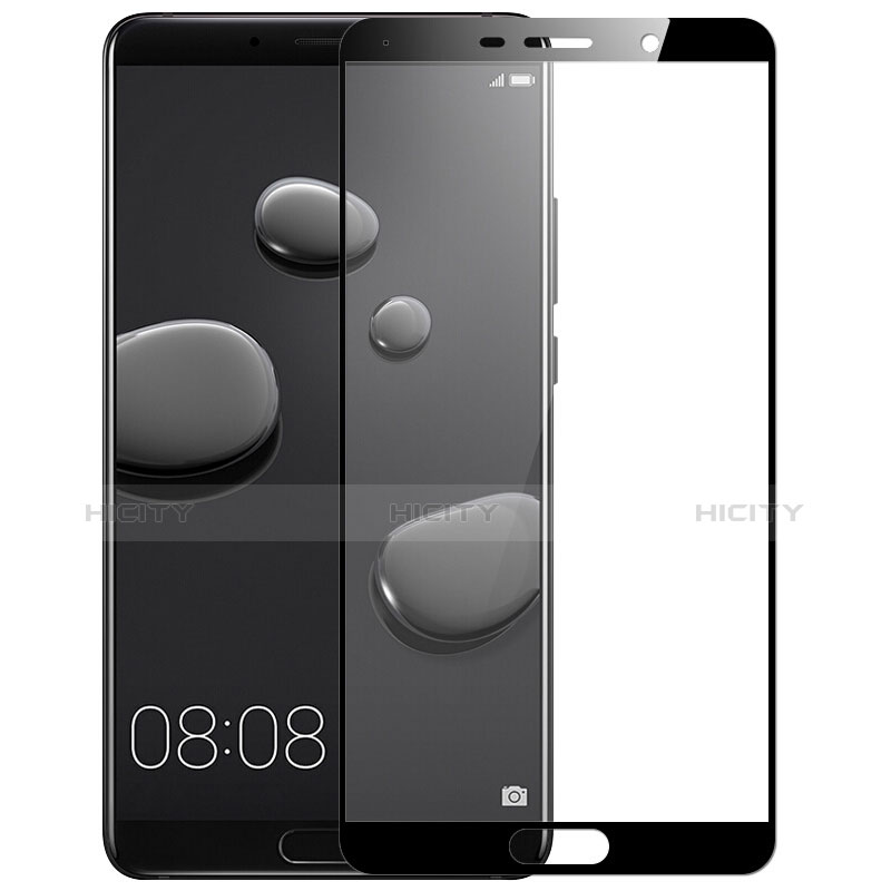 Huawei Mate 10用強化ガラス フル液晶保護フィルム F04 ファーウェイ ブラック