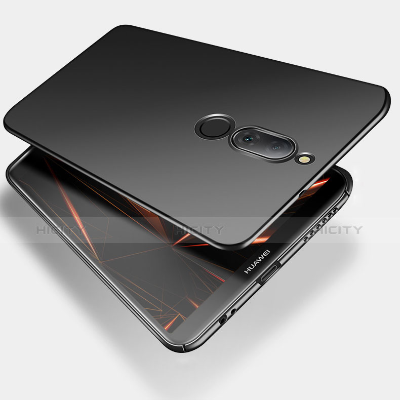 Huawei Mate 10 Lite用ハードケース プラスチック 質感もマット M04 ファーウェイ ブラック