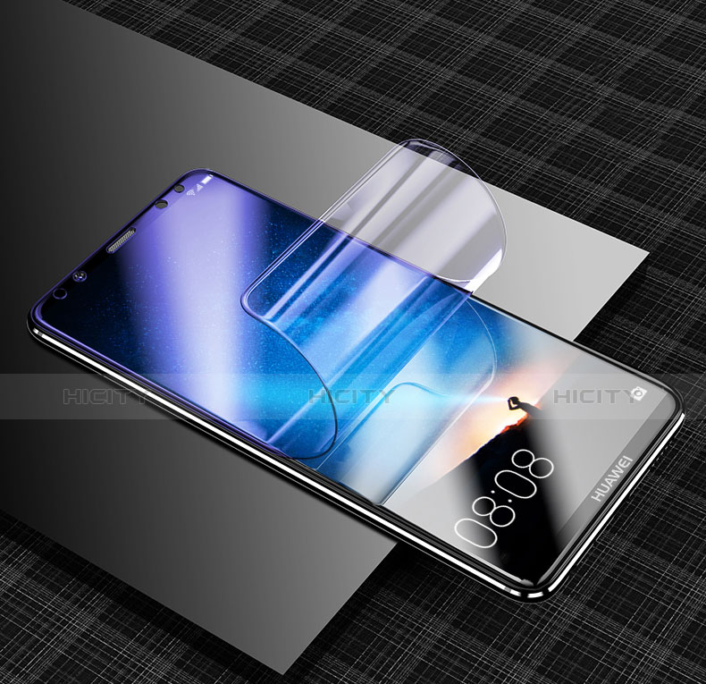 Huawei Mate 10 Lite用アンチグレア ブルーライト 強化ガラス 液晶保護フィルム ファーウェイ ネイビー