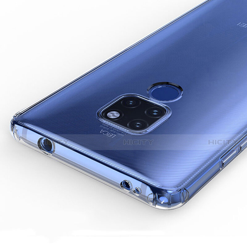 Huawei Mate 20用極薄ソフトケース シリコンケース 耐衝撃 全面保護 クリア透明 K01 ファーウェイ クリア