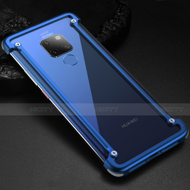 Huawei Mate 20用ケース 高級感 手触り良い アルミメタル 製の金属製 バンパー カバー ファーウェイ 