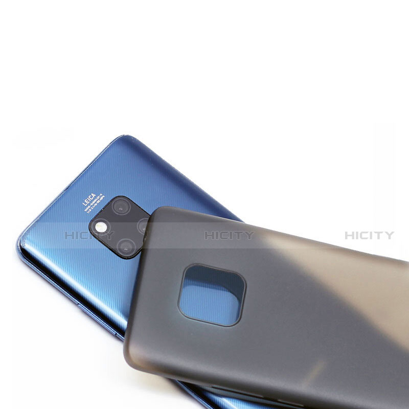 Huawei Mate 20用極薄ケース クリア透明 プラスチック 質感もマットU01 ファーウェイ 