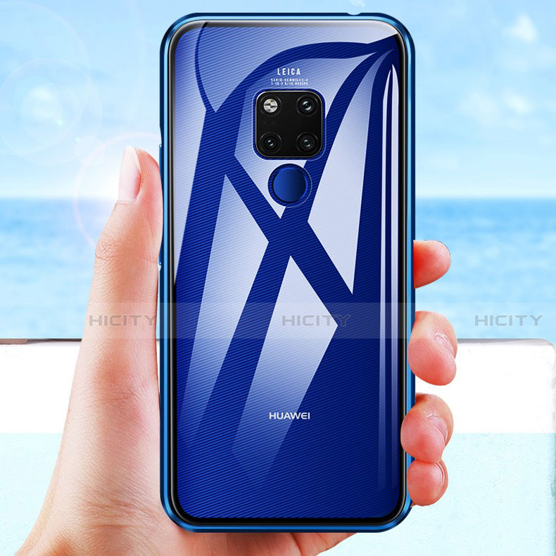 Huawei Mate 20用ケース 高級感 手触り良い アルミメタル 製の金属製 バンパー 鏡面 カバー M01 ファーウェイ 