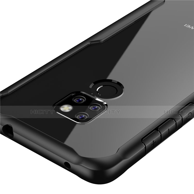 Huawei Mate 20用ハイブリットバンパーケース プラスチック 鏡面 カバー M05 ファーウェイ 