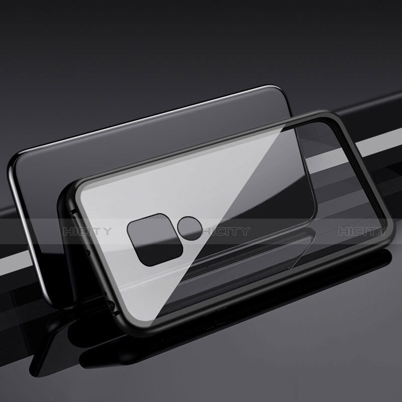 Huawei Mate 20用ケース 高級感 手触り良い アルミメタル 製の金属製 360度 フルカバーバンパー 鏡面 カバー T01 ファーウェイ 