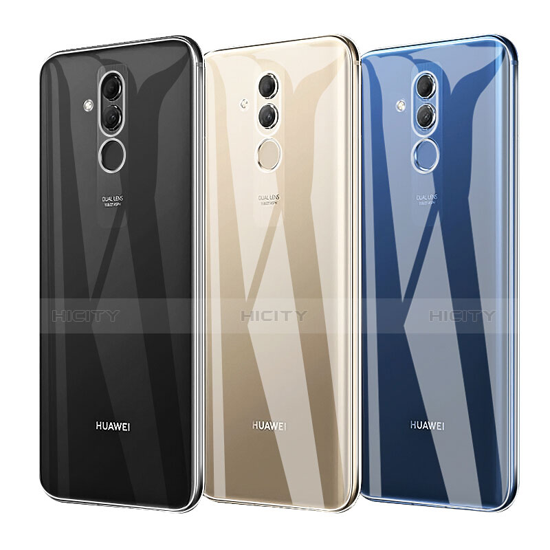 Huawei Mate 20 Lite用極薄ソフトケース シリコンケース 耐衝撃 全面保護 クリア透明 T05 ファーウェイ クリア