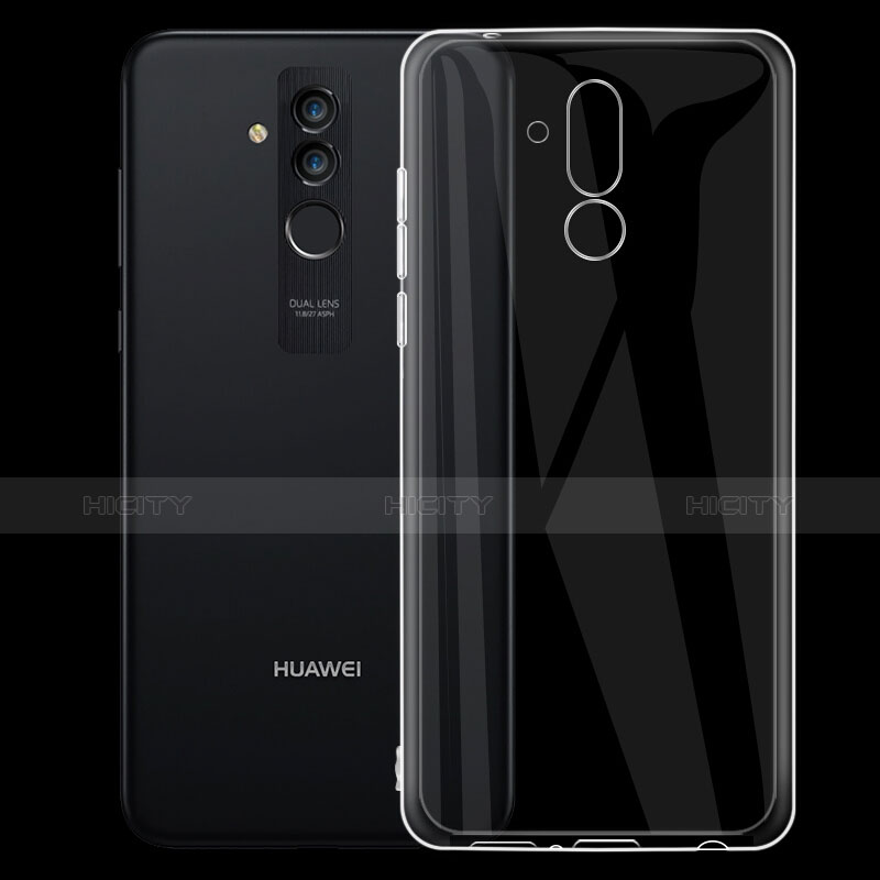 Huawei Mate 20 Lite用極薄ソフトケース シリコンケース 耐衝撃 全面保護 クリア透明 T05 ファーウェイ クリア