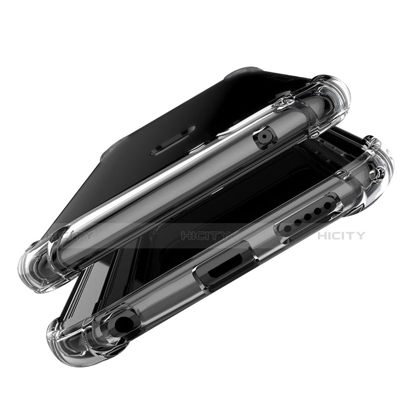 Huawei Mate 20 Lite用極薄ソフトケース シリコンケース 耐衝撃 全面保護 クリア透明 T06 ファーウェイ クリア