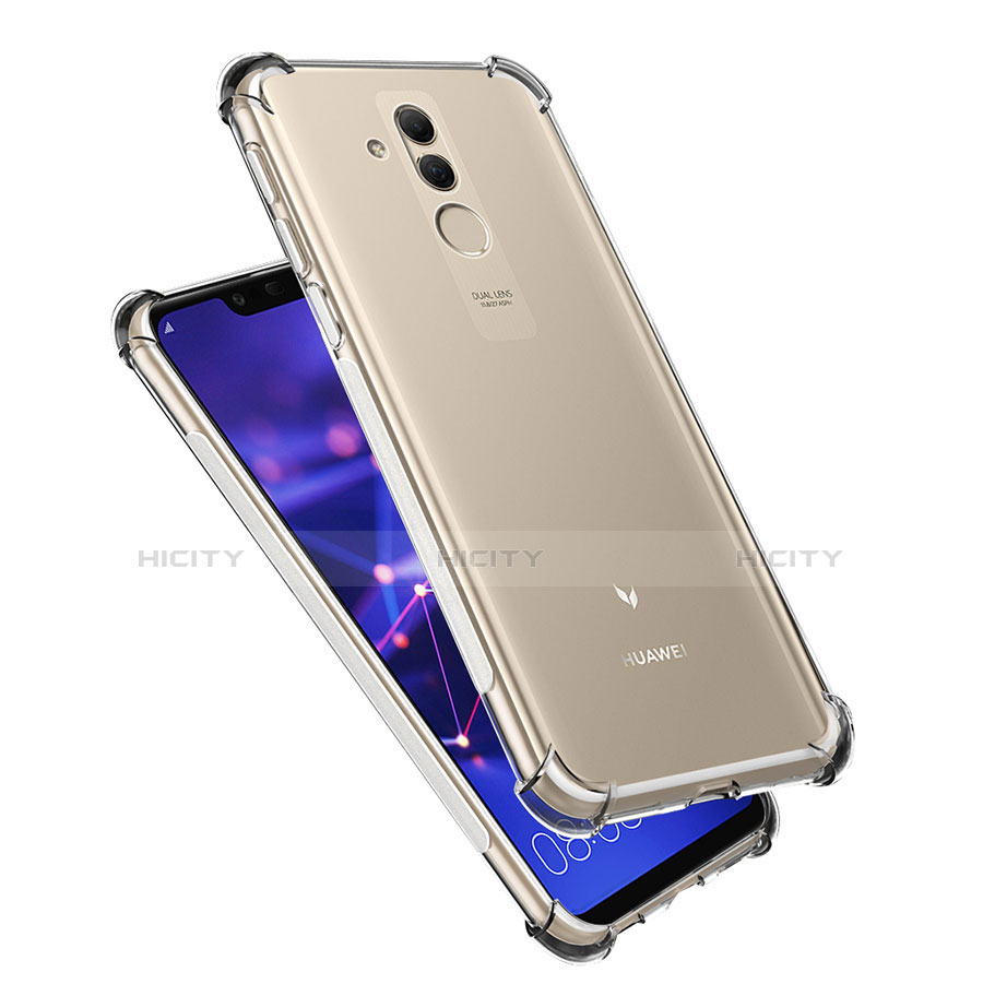 Huawei Mate 20 Lite用極薄ソフトケース シリコンケース 耐衝撃 全面保護 透明 H02 ファーウェイ 