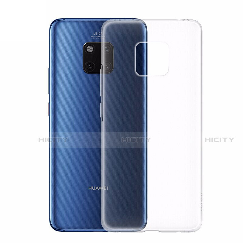 Huawei Mate 20 Pro用極薄ソフトケース シリコンケース 耐衝撃 全面保護 クリア透明 K03 ファーウェイ クリア