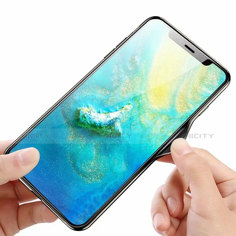 Huawei Mate 20 Pro用ハイブリットバンパーケース プラスチック 鏡面 カバー M02 ファーウェイ 