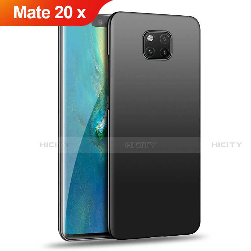 Huawei Mate 20 X 5G用ハードケース プラスチック 質感もマット ファーウェイ ブラック