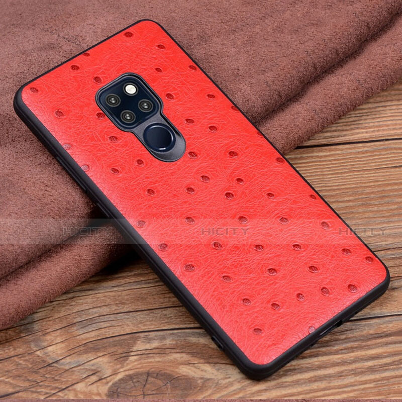 Huawei Mate 20 X 5G用ケース 高級感 手触り良いレザー柄 R04 ファーウェイ 