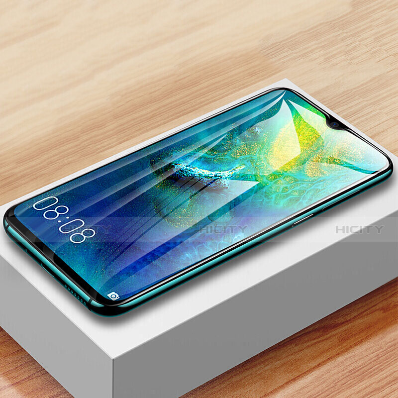 Huawei Mate 20 X 5G用強化ガラス フル液晶保護フィルム ファーウェイ ブラック