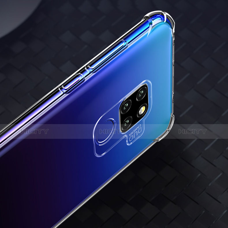 Huawei Mate 20 X用極薄ソフトケース シリコンケース 耐衝撃 全面保護 クリア透明 カバー ファーウェイ クリア