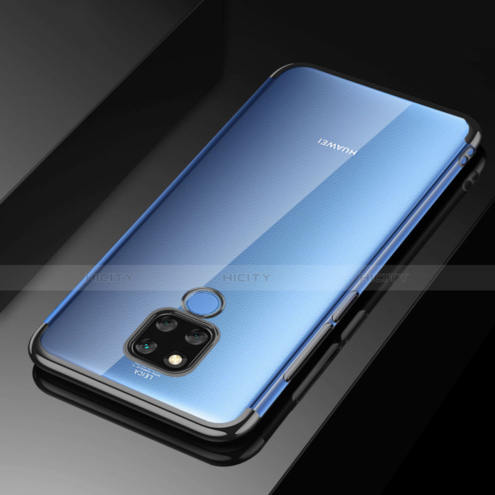 Huawei Mate 20 X用極薄ソフトケース シリコンケース 耐衝撃 全面保護 クリア透明 H01 ファーウェイ 