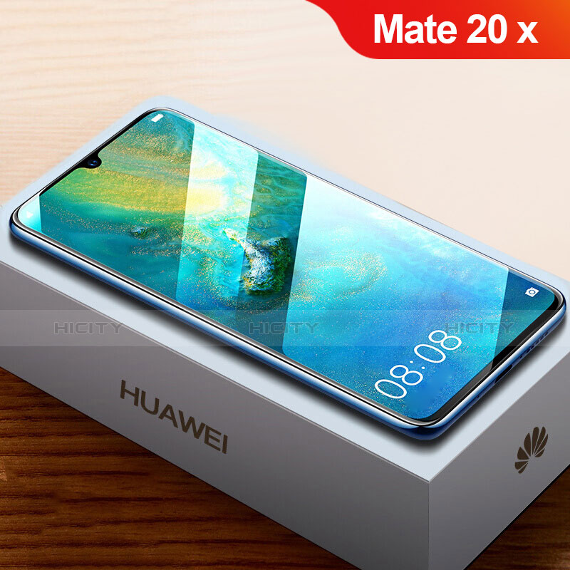 Huawei Mate 20 X用強化ガラス 液晶保護フィルム T01 ファーウェイ クリア