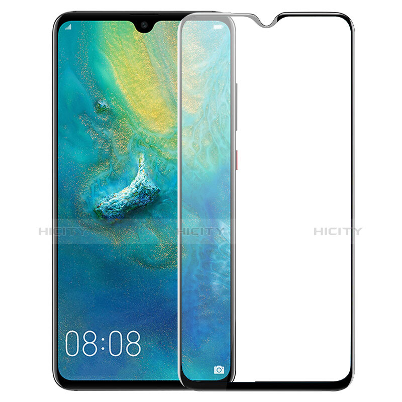 Huawei Mate 20 X用強化ガラス フル液晶保護フィルム ファーウェイ ブラック