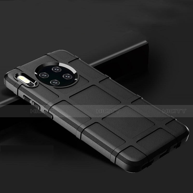 Huawei Mate 30用360度 フルカバー極薄ソフトケース シリコンケース 耐衝撃 全面保護 バンパー C05 ファーウェイ 
