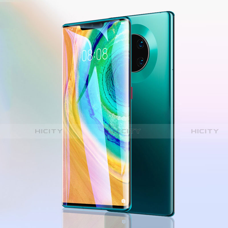 Huawei Mate 30用アンチグレア ブルーライト 強化ガラス 液晶保護フィルム B01 ファーウェイ クリア