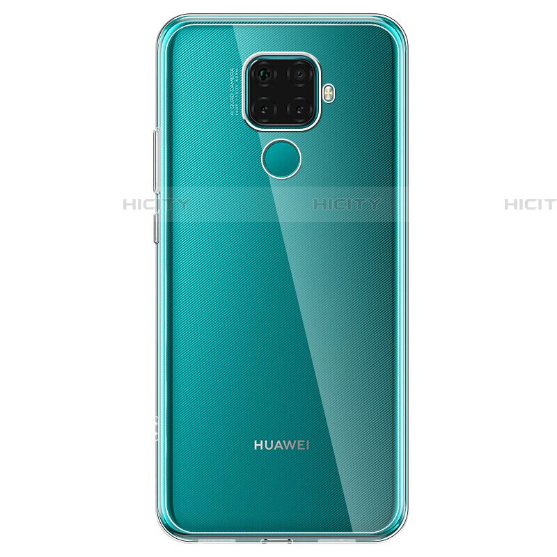 Huawei Mate 30 Lite用極薄ソフトケース シリコンケース 耐衝撃 全面保護 クリア透明 T03 ファーウェイ クリア