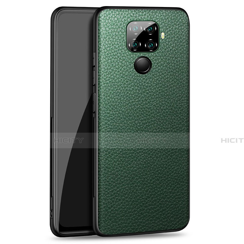 Huawei Mate 30 Lite用ケース 高級感 手触り良いレザー柄 ファーウェイ 