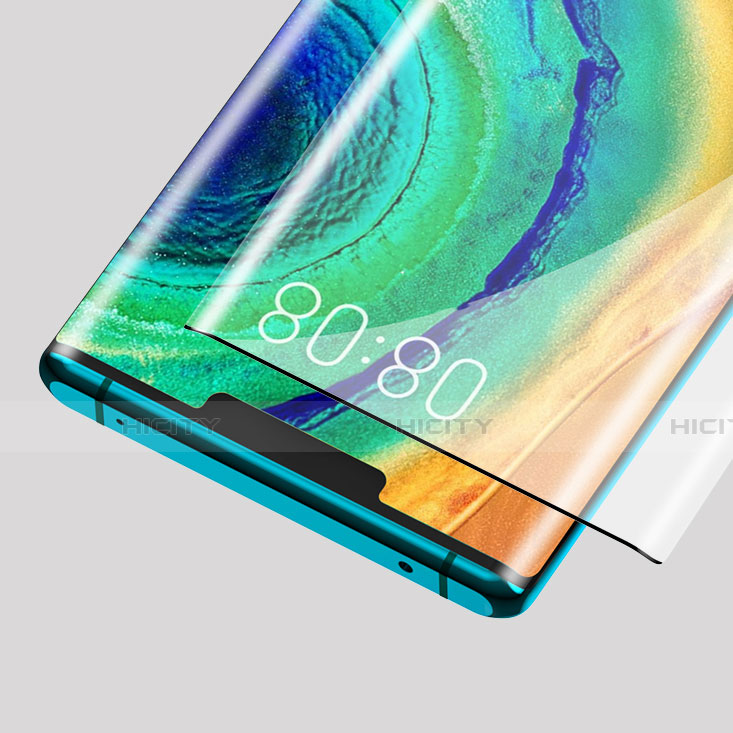 Huawei Mate 30 Pro 5G用強化ガラス フル液晶保護フィルム F06 ファーウェイ ブラック