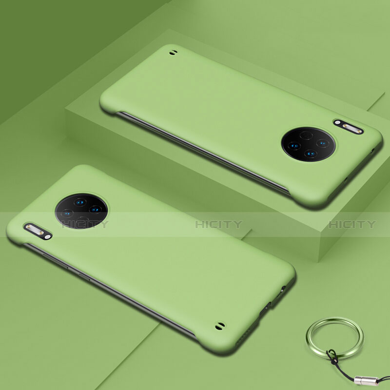 Huawei Mate 30 Pro用ハードケース プラスチック 質感もマット カバー P02 ファーウェイ グリーン