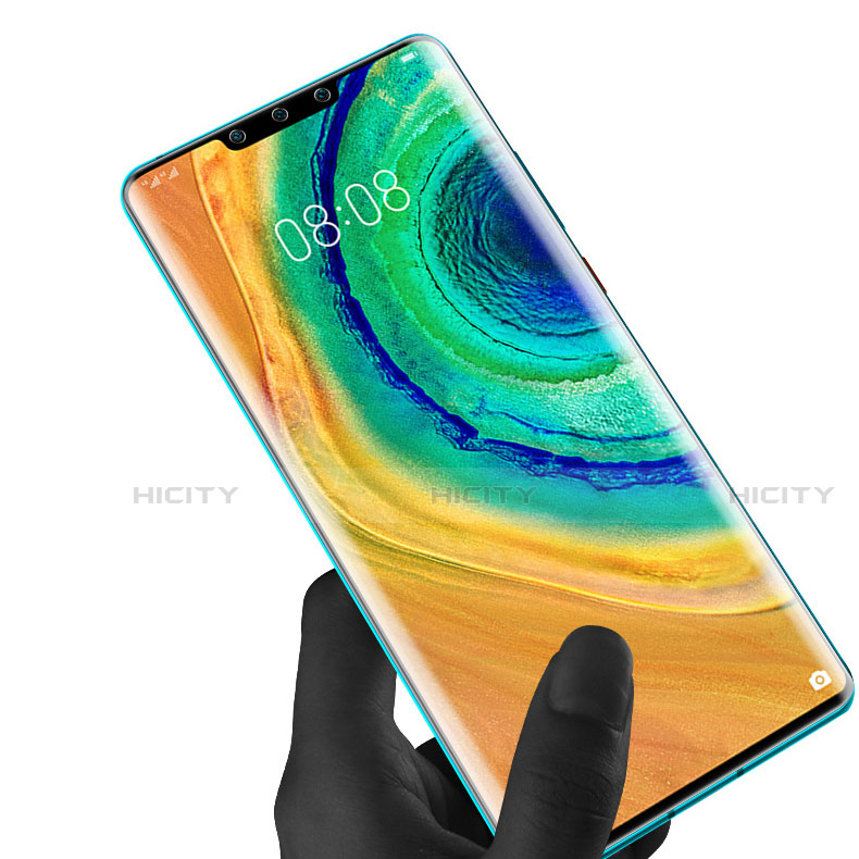 Huawei Mate 30 Pro用強化ガラス 液晶保護フィルム T01 ファーウェイ クリア