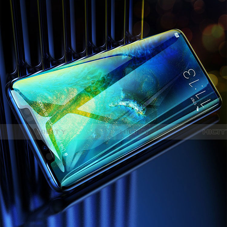 Huawei Mate 30E Pro 5G用強化ガラス フル液晶保護フィルム F02 ファーウェイ ブラック